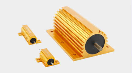RX24黄金铝壳电阻的结构、作用及接线方式